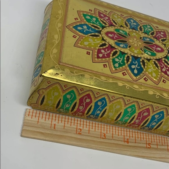 Vintage Decorative Tin Container Western Germany - Picture 2 of 5